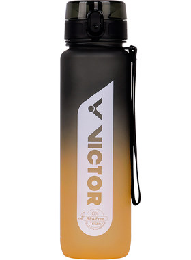 正品victor胜利水杯户外1100ML运动水壶便携跑步健身PG871