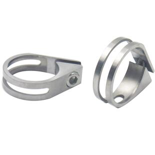 钛途TiTo钛合金座杆夹公路山地车钛座管夹重量轻坐杆夹合金坐管夹