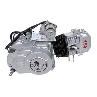 隆鑫原厂三轮车卧式110 120 130 125发动机总成 水冷机头自动离合