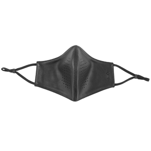 泽塔体系 暗黑先锋真皮口罩男女高颜值个性秋冬机车防风保暖透气