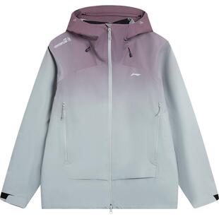 李宁户外CF溯｜万龙甲冲锋衣男单层徒步外套防水夹克防风登山服