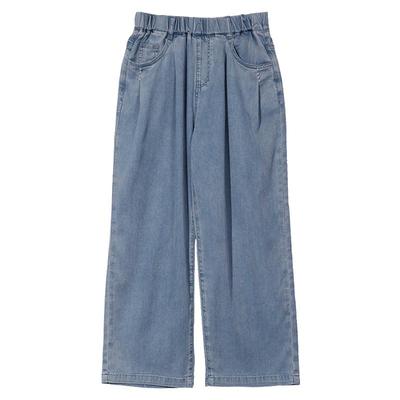 IVYHOUSE宽松阔腿牛仔裤