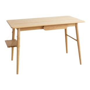 肥象日式儿童学习桌全实木写字桌家用卧室简约带抽屉原木课桌椅