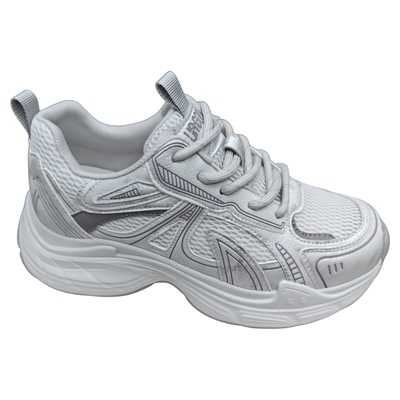 厚底拼接运动鞋超轻跑步老爹鞋女