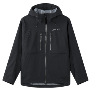 SPYDER蜘蛛秋冬男MOUNTAIN LIFE约夹耐磨轻量简克冲锋衣24CF131M