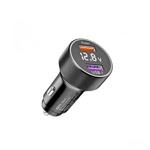 适用VIVO/IQOO超级快充车载充电器数显120W全协议FlashCharge闪充