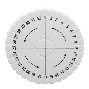 盘编器32位编绳器圆型方形编织绳玉线编织器手工手绳固定工具垫板