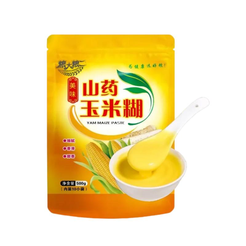 粮大粮二粮家美味山药玉米糊方便代餐早饭低脂葛根南瓜熟玉米粉