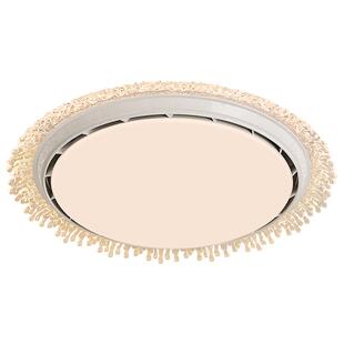 帕莎无叶风扇灯卧室吸顶灯简约现代家用静音主卧房间电扇一体灯具