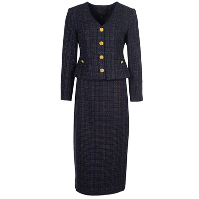 小香风名媛套装女气质时尚套裙