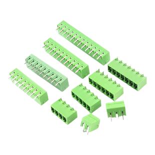 接线端子2EDG 3.81mm-2p/3/4/5/6/7/8/9/10/12P KF15EDG弯针