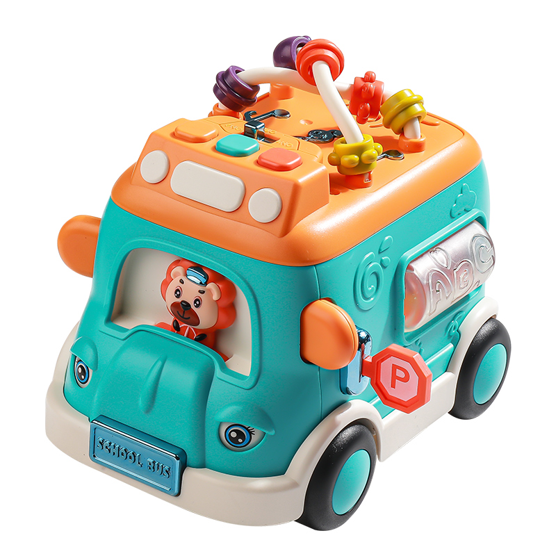 万向电动早教婴儿玩具小汽车儿童0一1岁2-3男孩4女孩5宝宝6小孩
