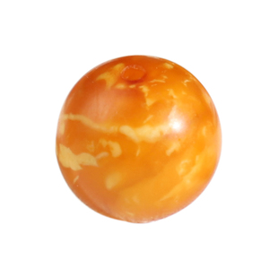 帝廷!正品老蜜蜡单珠 散珠 圆珠子单颗手串 配珠 古董老蜡原石皮