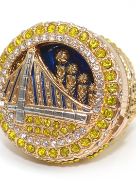 金州勇士2022库里总冠军戒指杜兰特汤普森周边纪念情人节生日礼品