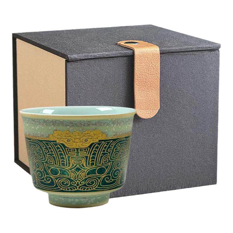 三星堆文创茶具陶瓷杯成都纪念品
