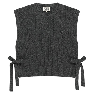 MARITHE女士系带针织背心