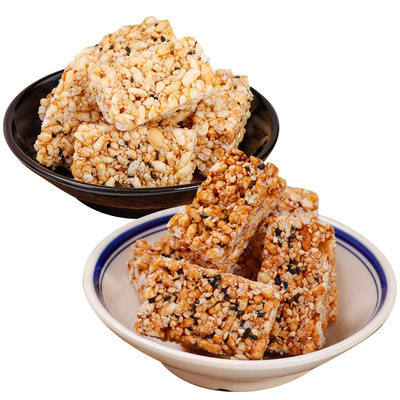 张吉武香油米花糖红糖味