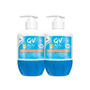 【自营】老爸抽检 ego qv婴儿小老虎面霜250g*2澳洲保湿宝宝儿童