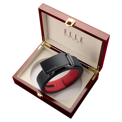 法国ELLEHOMME男士本命年红腰带