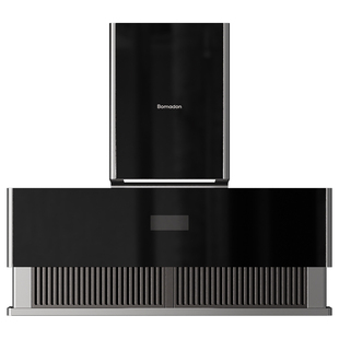 波曼登M8抽油烟机1200MM加宽隐藏自动升降吸油烟机厨房家用大吸力