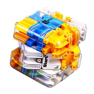 3D滚珠迷宫魔方玩具男孩三阶对战PK逻辑思维专注力益智儿童训练二