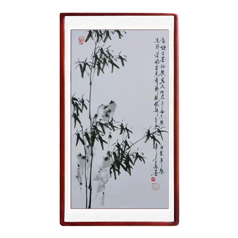 国画竹子手绘真迹客厅写意花鸟
