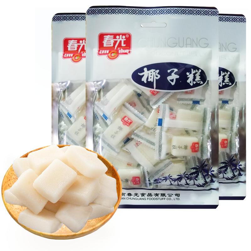 海南特产春光椰子糕有嚼劲糖果