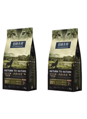 伯纳天纯清火去泪痕犬粮鸭肉梨
