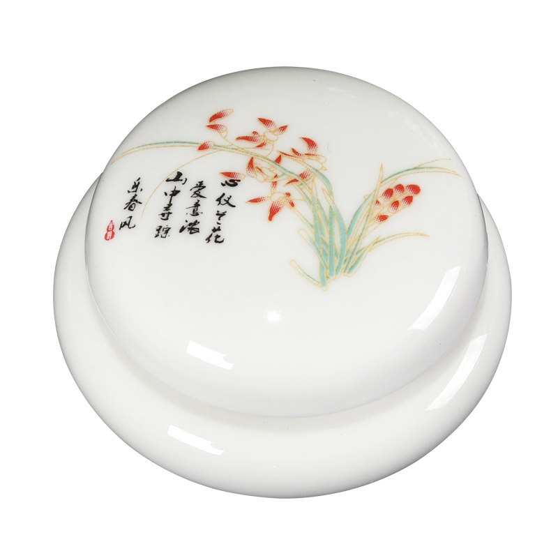 陶瓷面霜罐化妆品分装瓶中药膏方瓷瓶蜂蜜罐子茶叶罐小茶罐密封罐