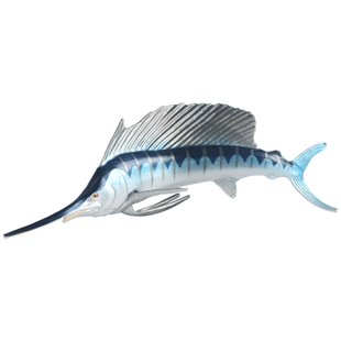 林畅模玩儿童海洋动物玩具大西洋旗鱼模型剑旗鱼箭鱼仿真海底生物