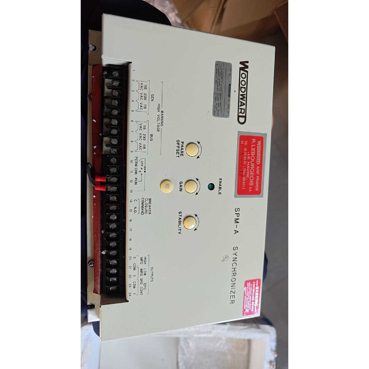 【议价-可维修】WOODWARD伍德沃德 SPM-A同步器 9905-0 全新/二手