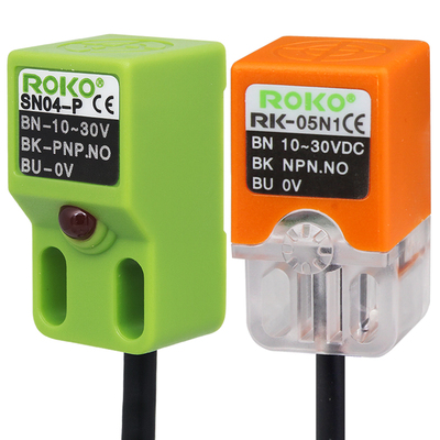 正品ROKO瑞科SN04接近开关N-N2-P一P2传感器RK05-N1-P1 SND04 NPN