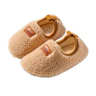 秋冬款宝宝地板袜鞋儿童防滑厚底婴儿学步鞋室内居家不掉跟地板鞋