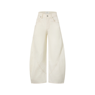 UTIMUS弯刀裤全棉休闲裤工装裤秋冬纯棉复古水洗街头长280克重