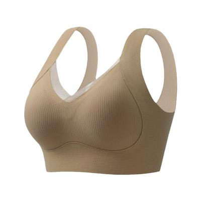 背心式上托防下垂女士文胸