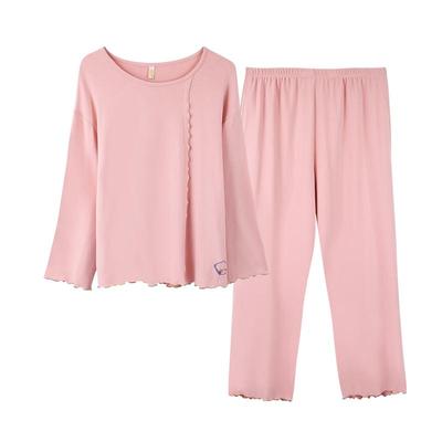 新世家族·百趣兔舒绒棉睡衣女春秋长袖保暖超柔软圆领家居服套装