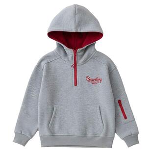 海妈家童装2025冬季新款男童连帽加绒保暖卫衣洋气新年衣服冬装潮