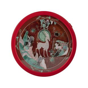 敦煌研究院 纸雕灯冰箱贴 敦煌文创莫高窟官方冰箱贴创意纪念品