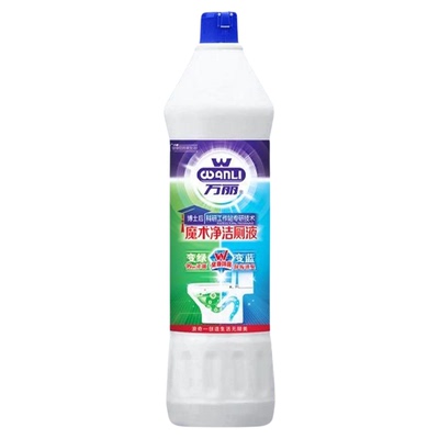 浪奇万丽洁厕液除臭马桶清洁剂去异味洁厕灵厕所神器除垢750g*3