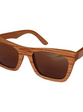 墨镜时尚风方形茶色偏光太阳眼镜