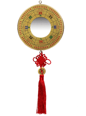 纯铜八卦凹凸镜子大门店铺挂件