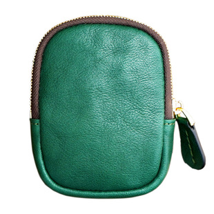 牧石电子设备配件收纳包数据线收纳化妆包耳机包随身真皮数码小包