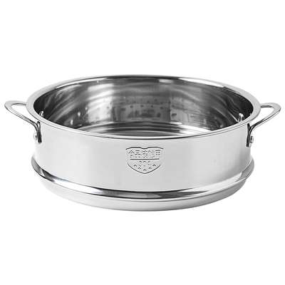 川岛屋不锈钢蒸笼奶锅电饭锅通用