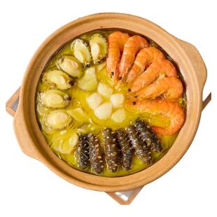 张珍记佛跳墙大盆菜十参十鲍正品官方旗舰店金浓汤加热即食礼盒