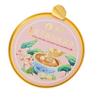 纯素藕粉桂花冻无蛋奶即食代餐