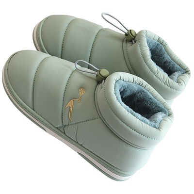 高帮保暖鞋加厚毛绒包跟棉鞋