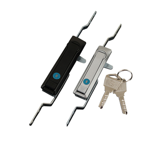 海坦MS828连杆锁天地拉杆锁MS731威图机柜门锁PS柜电气高压柜门锁