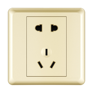 视贝开关86型插座面板暗装墙壁一开5孔带USB二三五插家用Q5插座