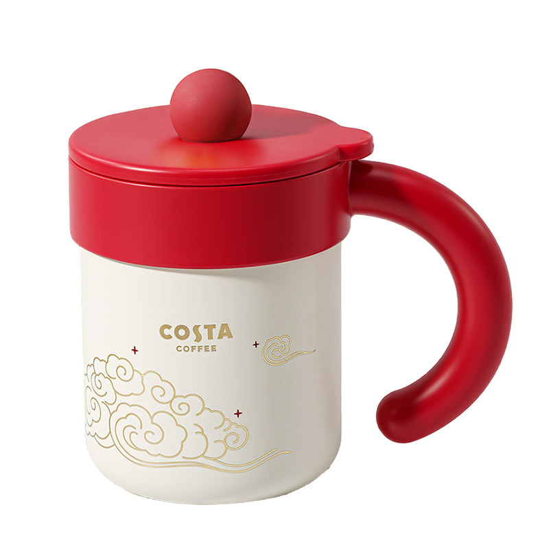 COSTA316L陶瓷覆层保温杯400ml女生高颜值治愈玩偶马克杯生日礼物