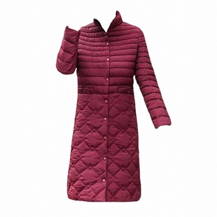 2026新款羽绒棉服女秋冬新款韩版直筒大码修身显瘦气质中长款棉衣